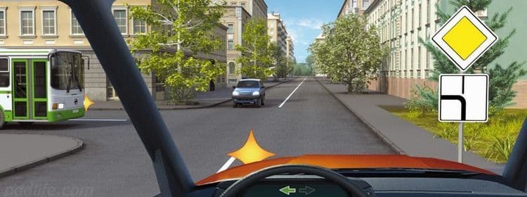 Иллюстрация к вопросу 15 билета 1 ПДД