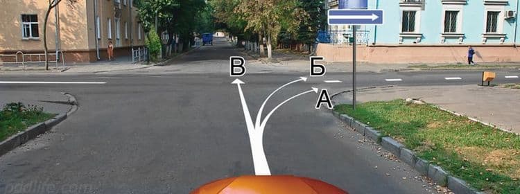 Иллюстрация к вопросу 8 билета 18 ПДД