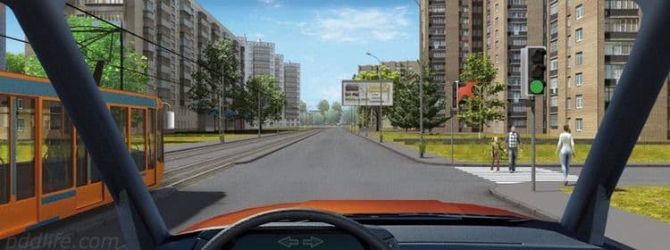 Иллюстрация к вопросу 13 билета 35 ПДД