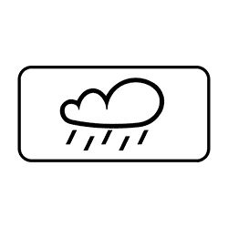 Знак 8.16 Влажное покрытие.