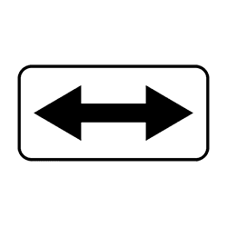 Знак 8.3.3 Действие происходит только вперед.