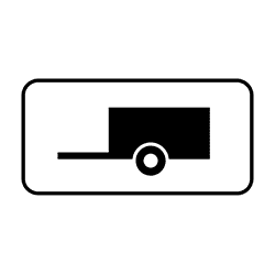 Знак 8.4.2 Для тяжелых или крупногабаритных грузовиков.