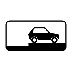 Знак 8.6.9 Нужно заехать полностью на тротуар и стоять задним бампером...