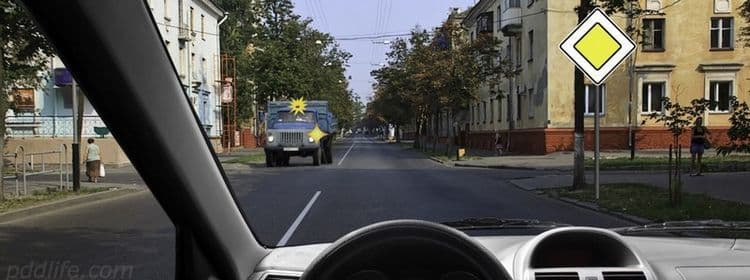 Иллюстрация к вопросу 15 билета 18 ПДД